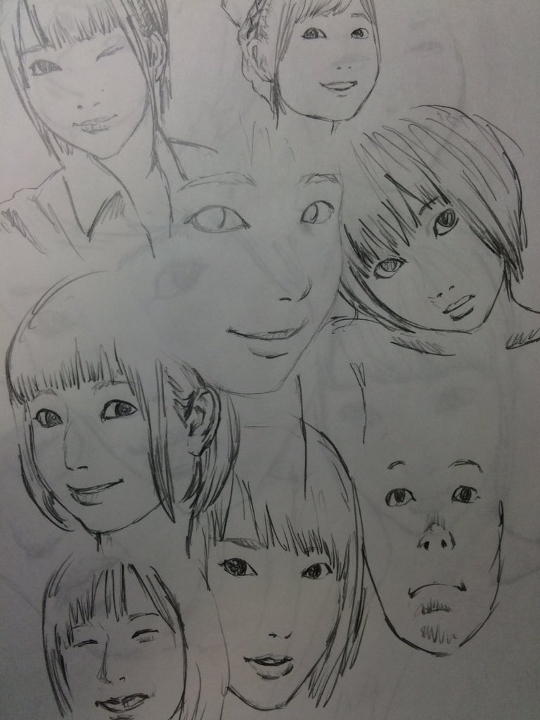 一枚目は学校に行くときの気分とリンクする。 