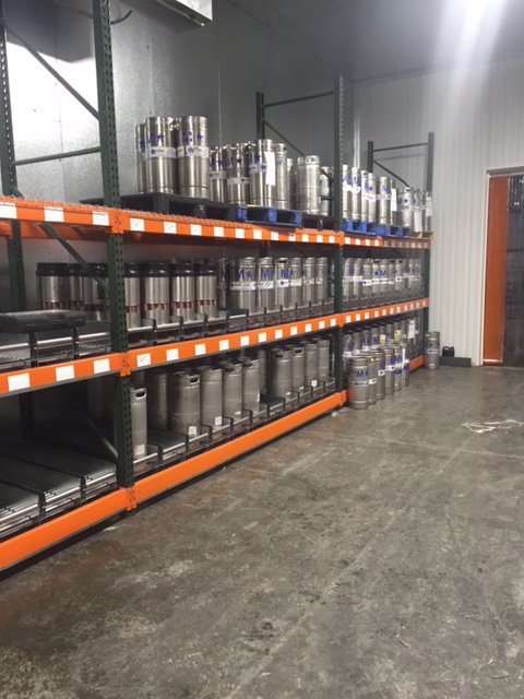 CubicStorage's tweet image. This might be the nicest rack I have ever laid eyes on! #unex #kegflow #sanzo #installation #cooler #beer #microbrew
