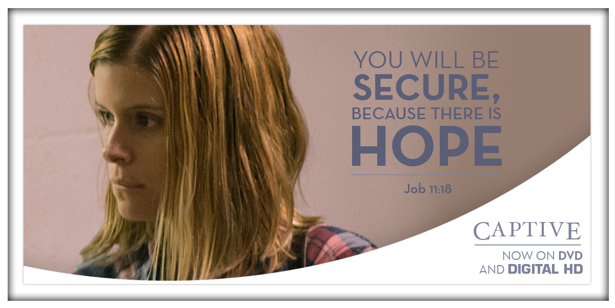 Captive's tweet image. She discovered that God was with her. Be a part of her inspiring journey in Captive. j.mp/OwnCaptiveOnDVD