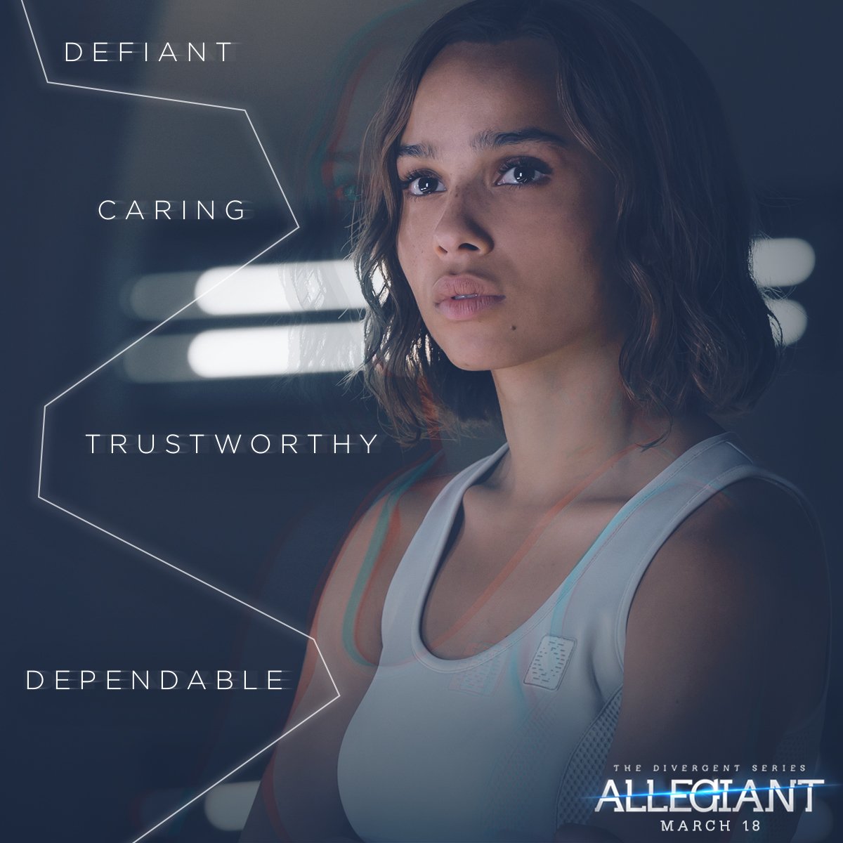 TheDivergentSeries "Candor by blood, Dauntless by nature. #Christina #WeAreAllegiant / Twitter