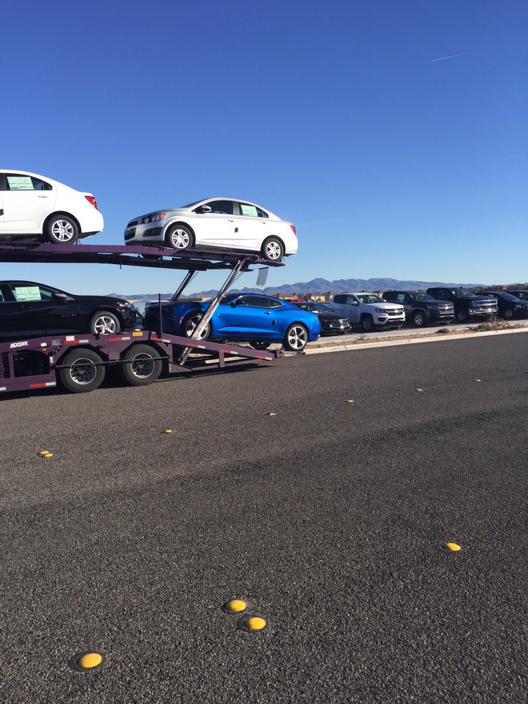 Candoafterapoo's tweet photo. @CamaroSix @TeamChevy My car finally arrived. 😀 https://t.co/COtZlo5acT