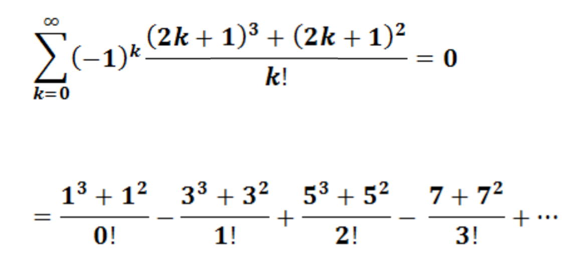 m_augugliaro's tweet photo. Formula ZERO of #Ramanujan https://t.co/KNlJM8HcGm