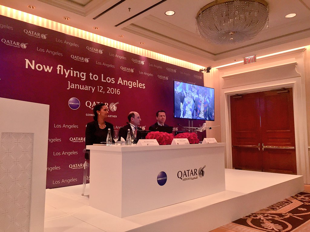 Setorii's tweet photo. His Excellency Mr Akbar Al Baker stated @qatarairways welcomed 30 million passengers in 2015 https://t.co/z2Fq9JXNJg