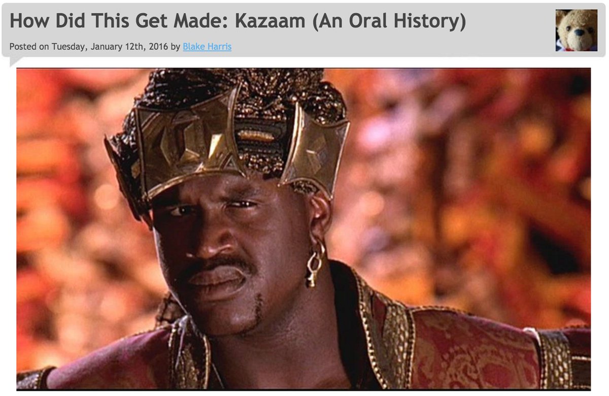 Blake J Harris Aladdin Live Action X Shaq How Did This Get Made T Co Gbir50ulyd T Co Ml1zs14dr2