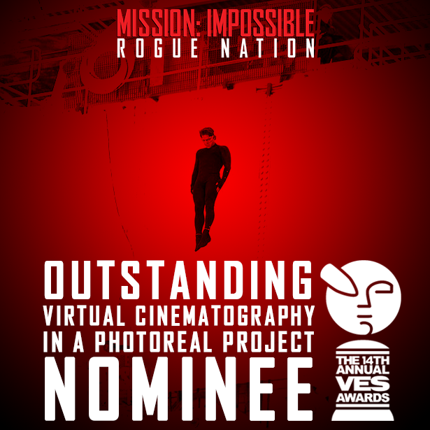 Skydance's tweet photo. Congrats to @MissionFilm for being nominated for a Visual Effects Society Award! #VESAwards #MissionImpossible https://t.co/VC7vWdfznh