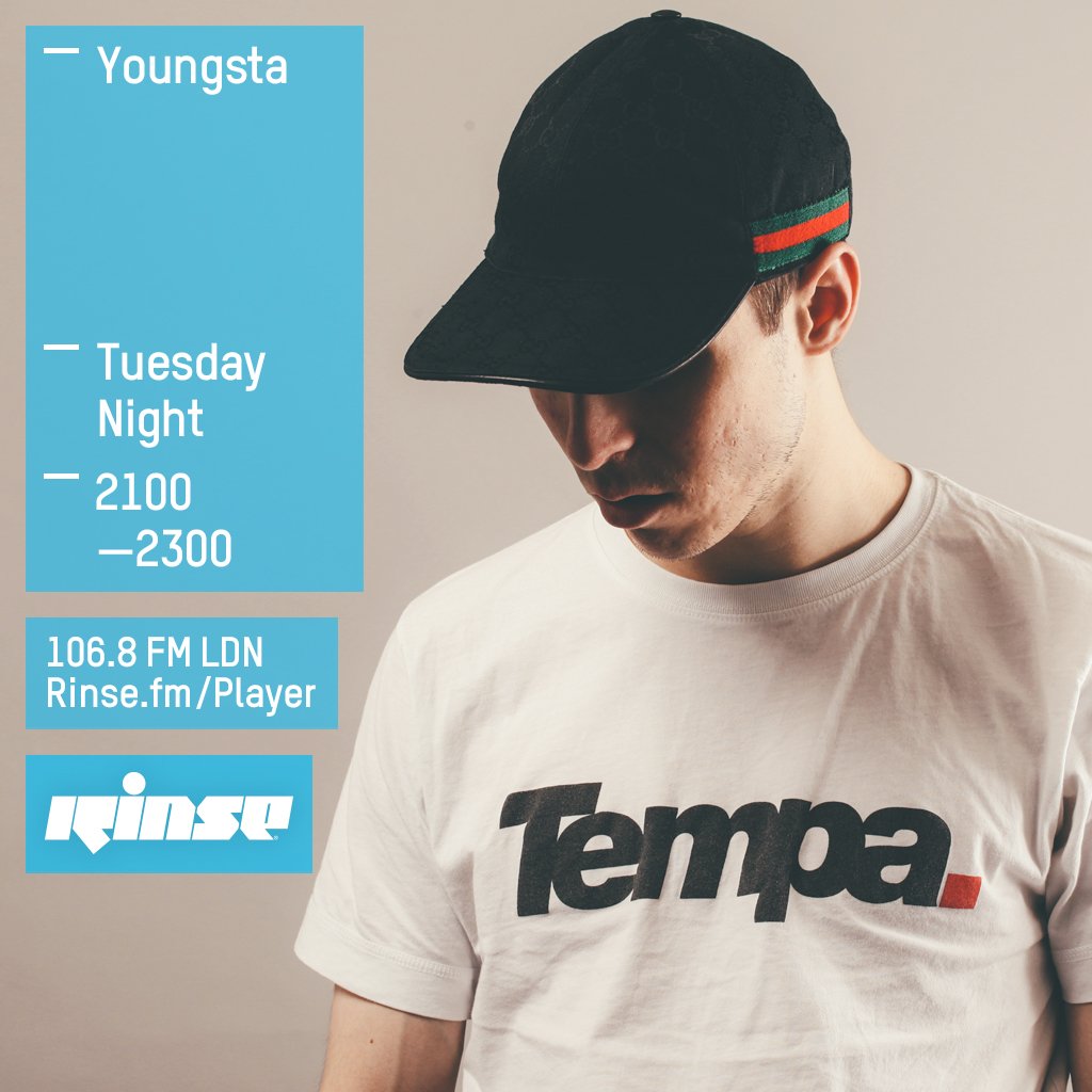 Up in an hour it's the 1 &amp; only .<a href="/DJYoungsta/">DJ Youngsta</a>. Transmitting through your airwaves from 21:00-23:00 GMT...