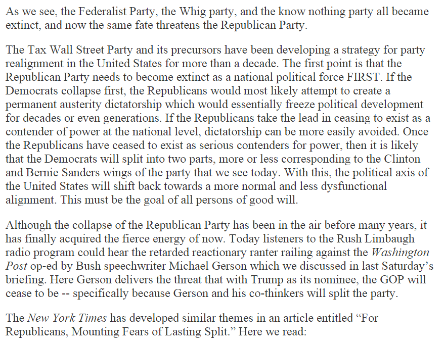 simulator8's tweet image. U.S. #PartyAlignment runs in 40-yr. cycles, current #GOP disarray means their end (i.e. #Whigs) &amp;amp; a new cycle. 7/12