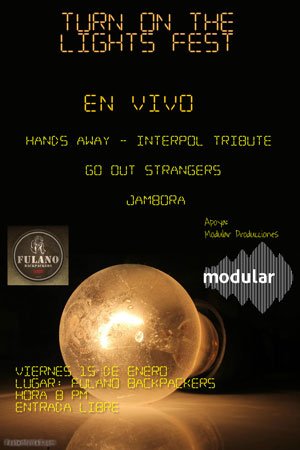 Ciudad_Sonica's tweet image. este viernes: Jambora, Go out Strangers y Hands Away en Fulano Backpackers elmuro.net.co/turn-on-the-li…