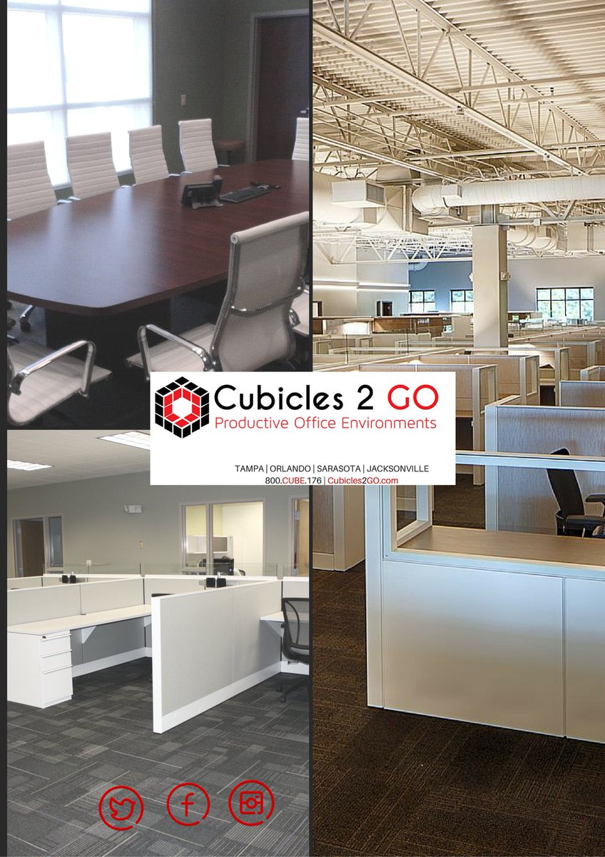Cubicles2Go's tweet image. Cubicles 2 Go
Tampa,Orlando,Sarasota,Jacksonville
800.cube.176   
#Cubicles