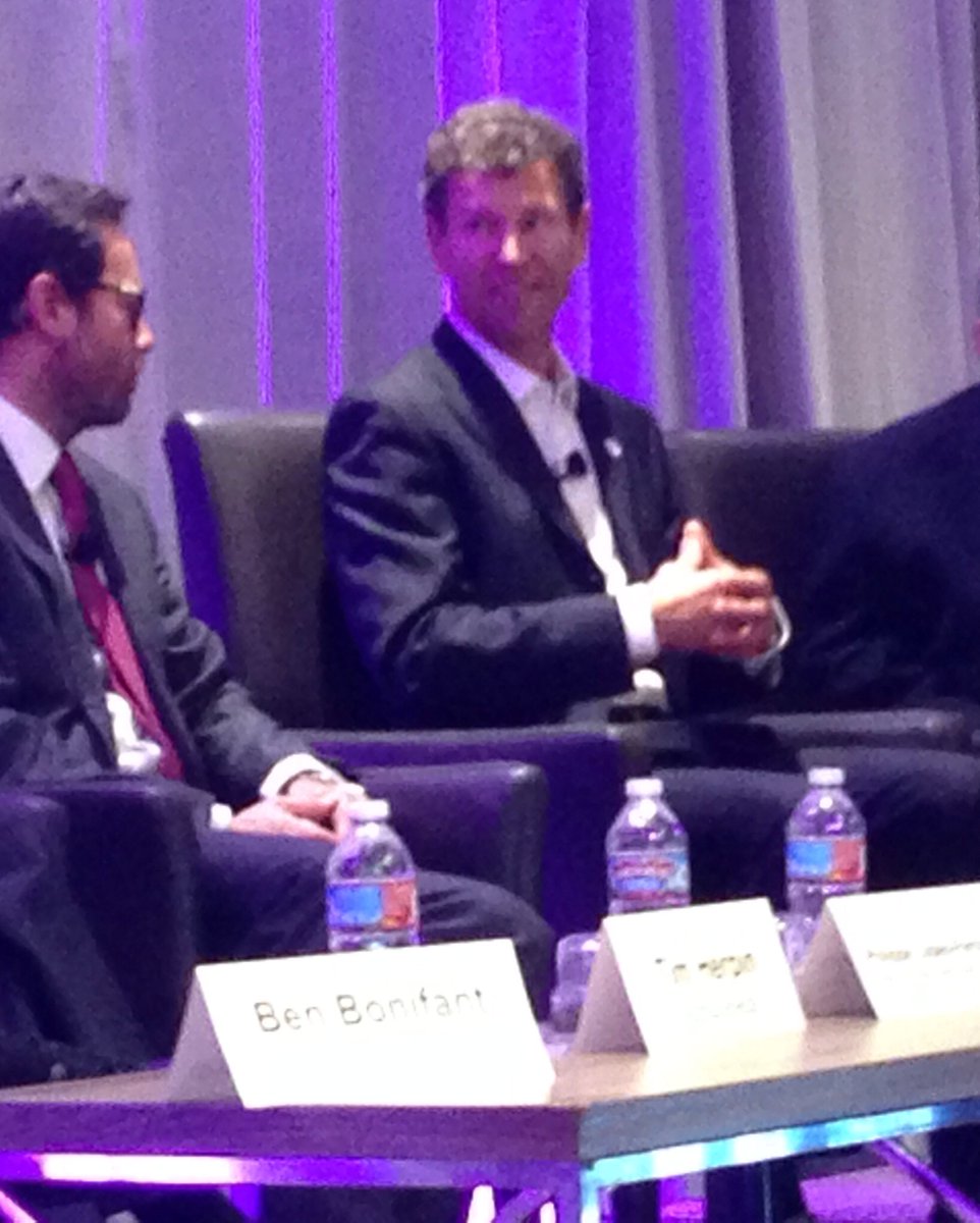 Distributed model of innovation collaborate early w/VCs academia biotech for patient value  <a href="/diegomiralles/">Diego Miralles</a> #bts16