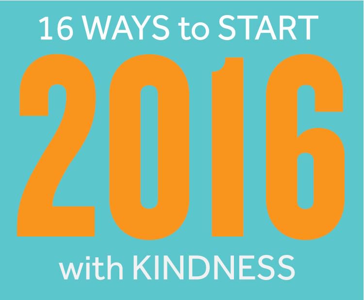 Here are 16 ways you can start your 2016 random act of kindness! 
bit.ly/1mVkEBs