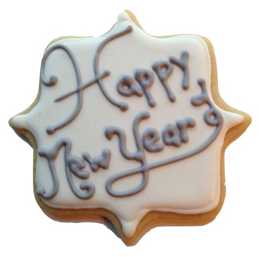 Goodbye 2015, Hello 2016! Make it a good one! #GatherDecorateEnjoy #cookies