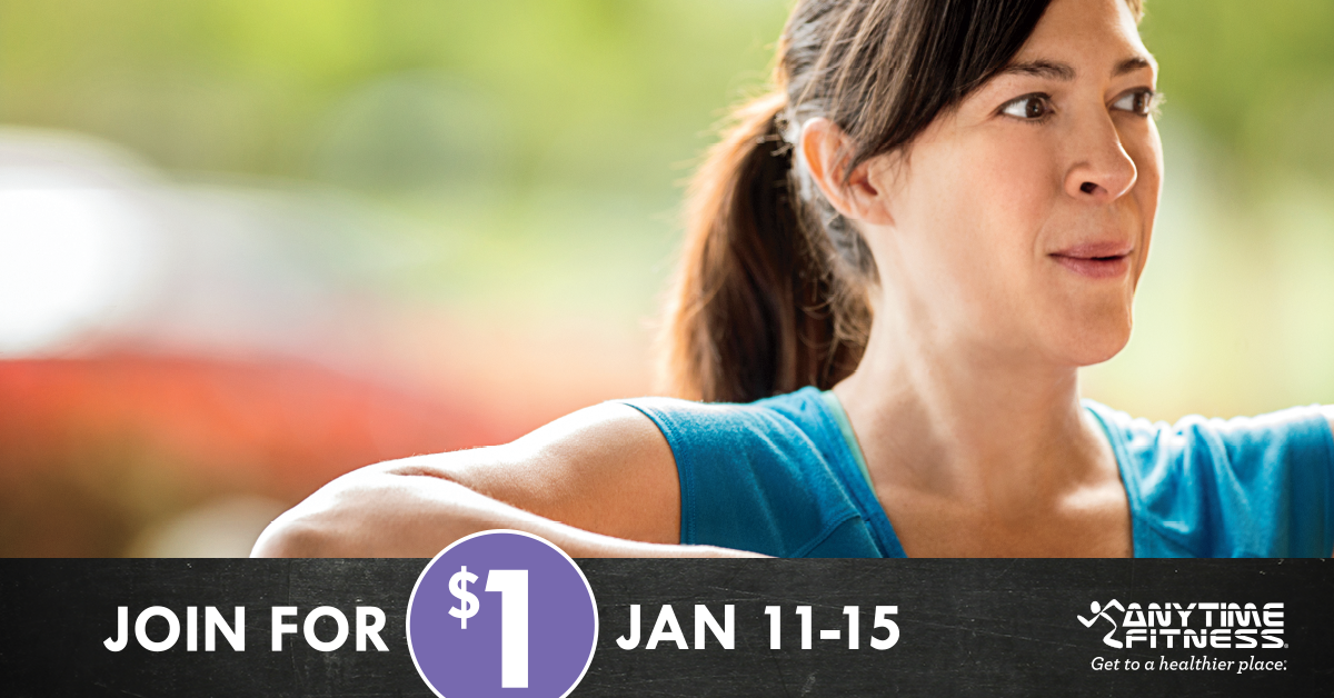 AnytimeFitness's tweet photo. Get to a healthier place in 2016. Join Anytime Fitness for a dollar. Learn more: https://t.co/Kf2zASTU3p https://t.co/TtFHXiBEkF