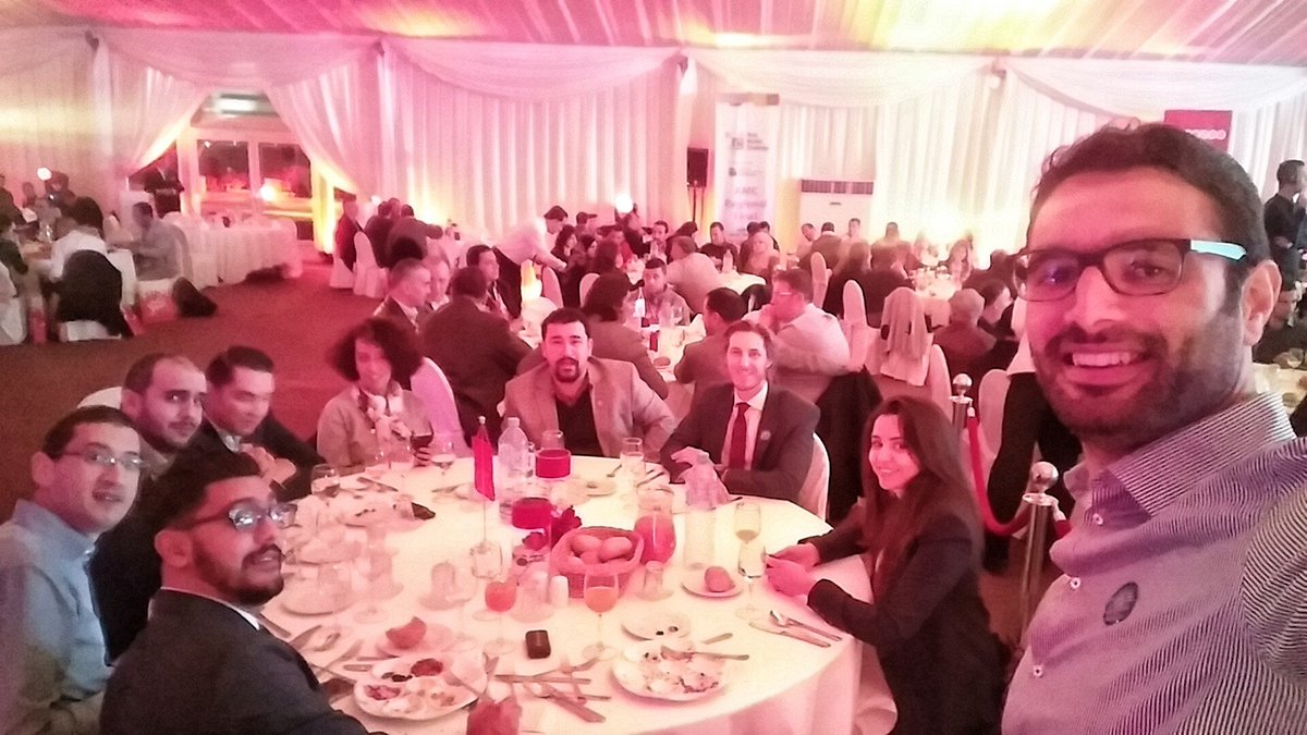At the #AMC Arab Mobile Challenge. RT si tu trouves la photo floue :p