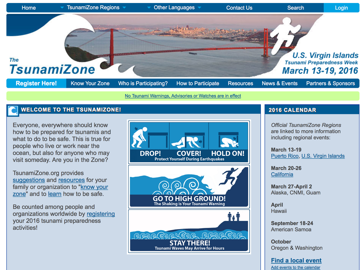 thetsunamizone's tweet image. Registration for #TsunamiZone is open! Sign up and join the tsunami-ready community at TsunamiZone.org.