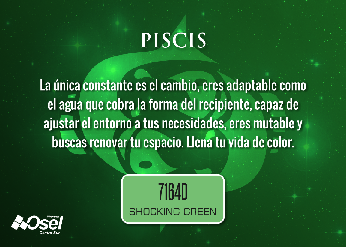 OselCentroSur's tweet photo. #HORÓSCOPO: Adapta tu entorno con @Osel_CentroSur. #LlenaTuVidaDeColor con nuestro tono #ShockingGreen. #Osel https://t.co/iZKZ5FJvl8