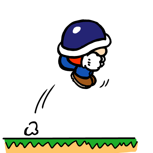 Kikai マリオファン En Twitter マリオメーカーのnewマリオuで こうらを被った状態でしゃがみジャンプするとヒザを抱えたまま跳びますが よく考えたらとんでもないですね T Co 38cdwpnls6