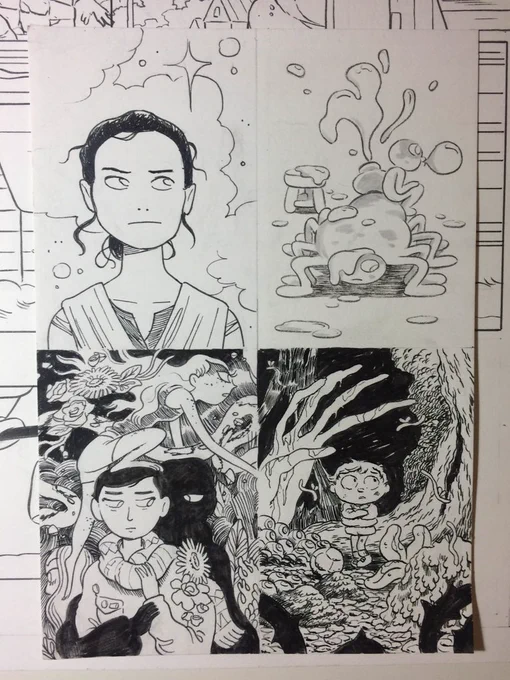 Some warm up type drawings from a while ago 