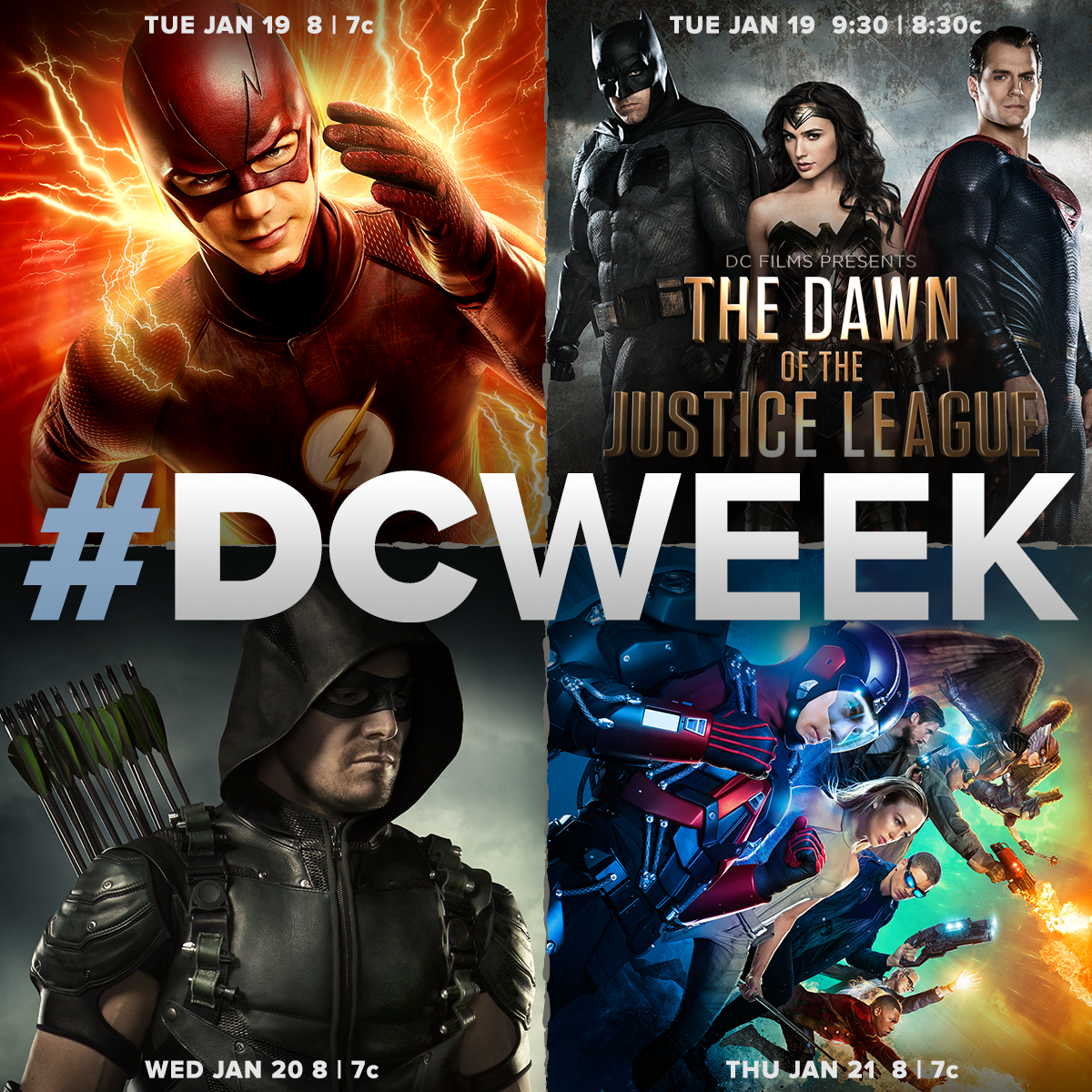 2016 DC Films Presents Dawn Of The Justice League