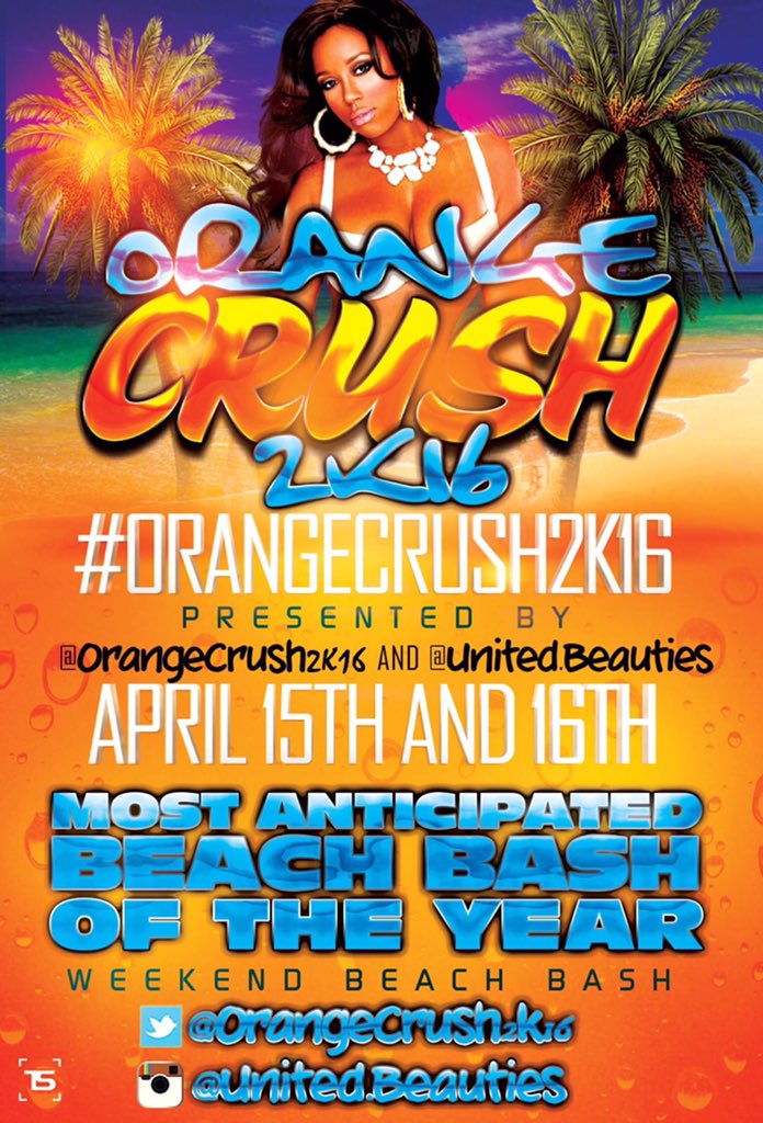 IAMCEOTK's tweet photo. ‼️April,15th-17th
‼️Non Stop Twerking🍰
‼️Ain't no sleep bihh😂

#PCB2k16 Leads To ⬇️
🍊 #OrangeCrush2k16 🍊 https://t.co/rkHKYhgsQy