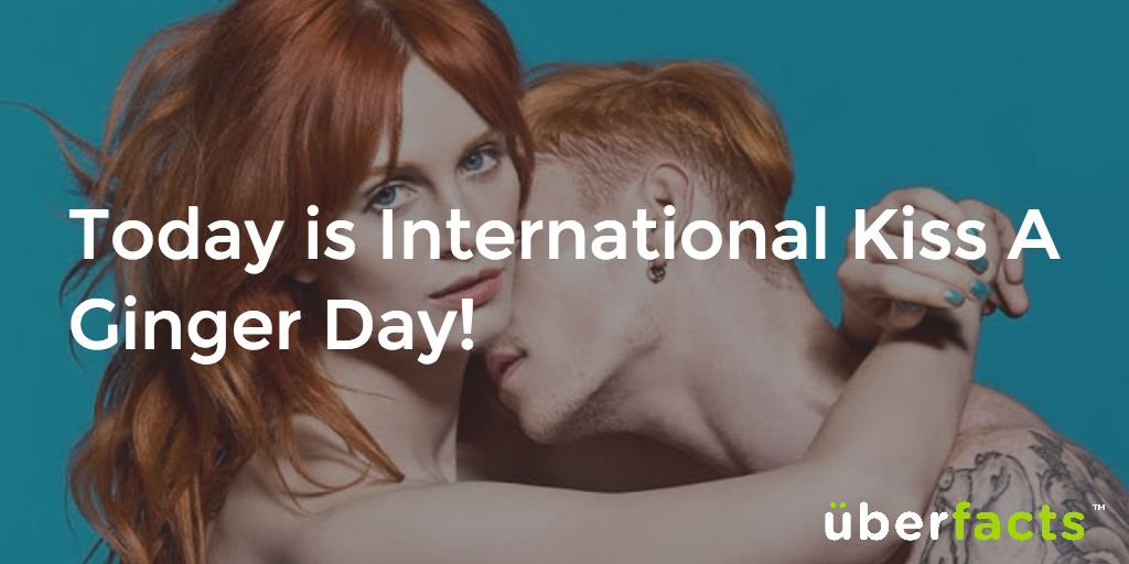 UberFacts's tweet photo. Shoutout to all the gingers! https://t.co/2btZyDA0Um