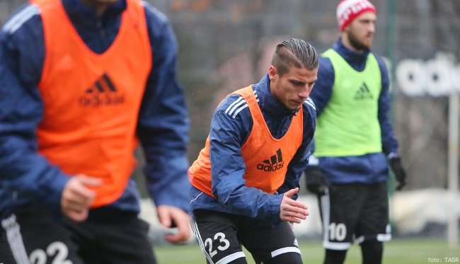 Peshevski at team's training camp