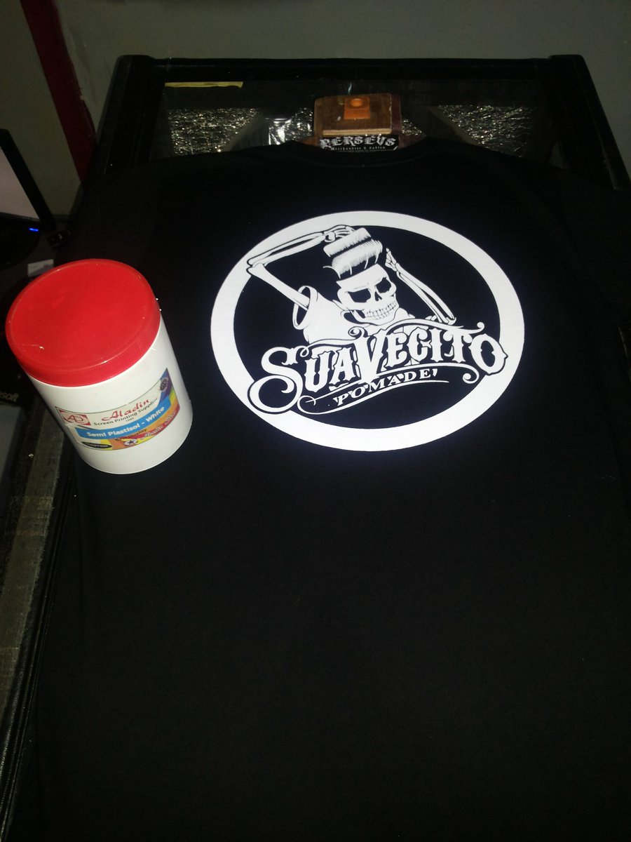 Suavecito. Rubber ink.