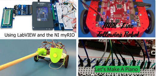 DigilentInc's tweet photo. Projects &amp; More Projects! https://t.co/V74rauNmiE @MicrochipTech #chipkit #DigilentShares #see1do1teach1 #robots https://t.co/UXGf0P76jQ