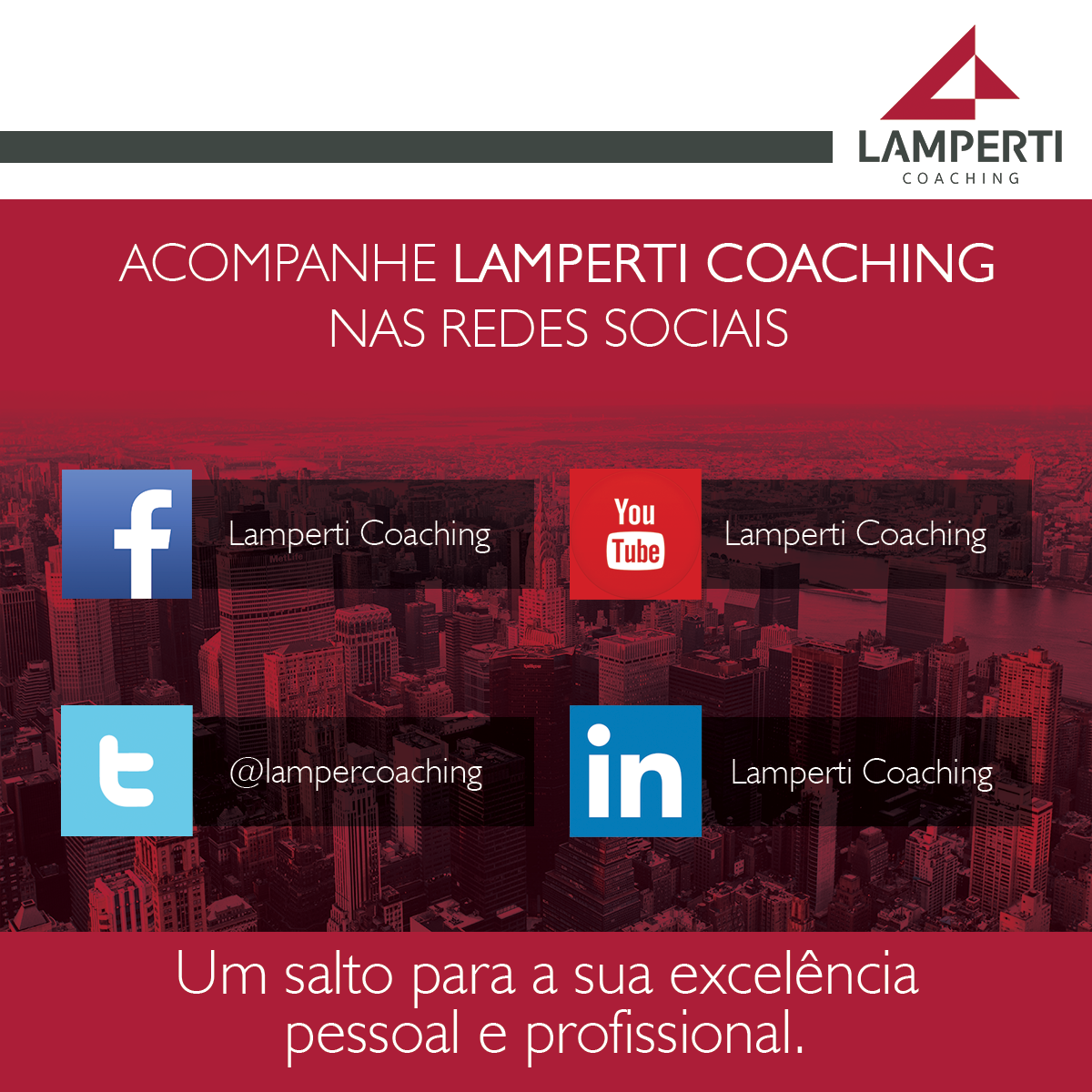 lampercoaching's tweet photo. Siga a Lamperti Coaching nas redes sociais e fique por dentro das novidades! https://t.co/luTzELkxn5
