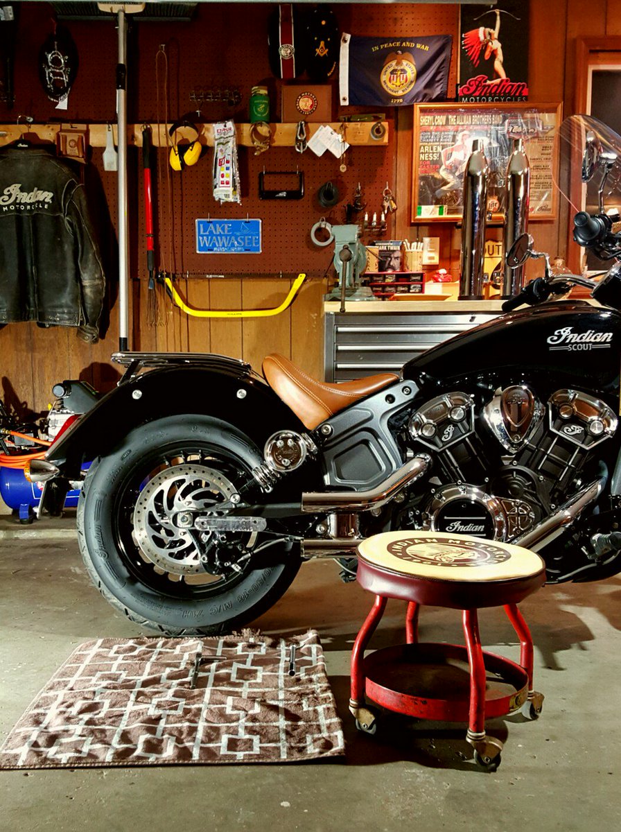 Studio_M_'s tweet image. -  Gettin' ready to install the
Modified Mufflers !
#StayTuned
#SameBatChannel
#ScoutExhaustModificationProject
😎