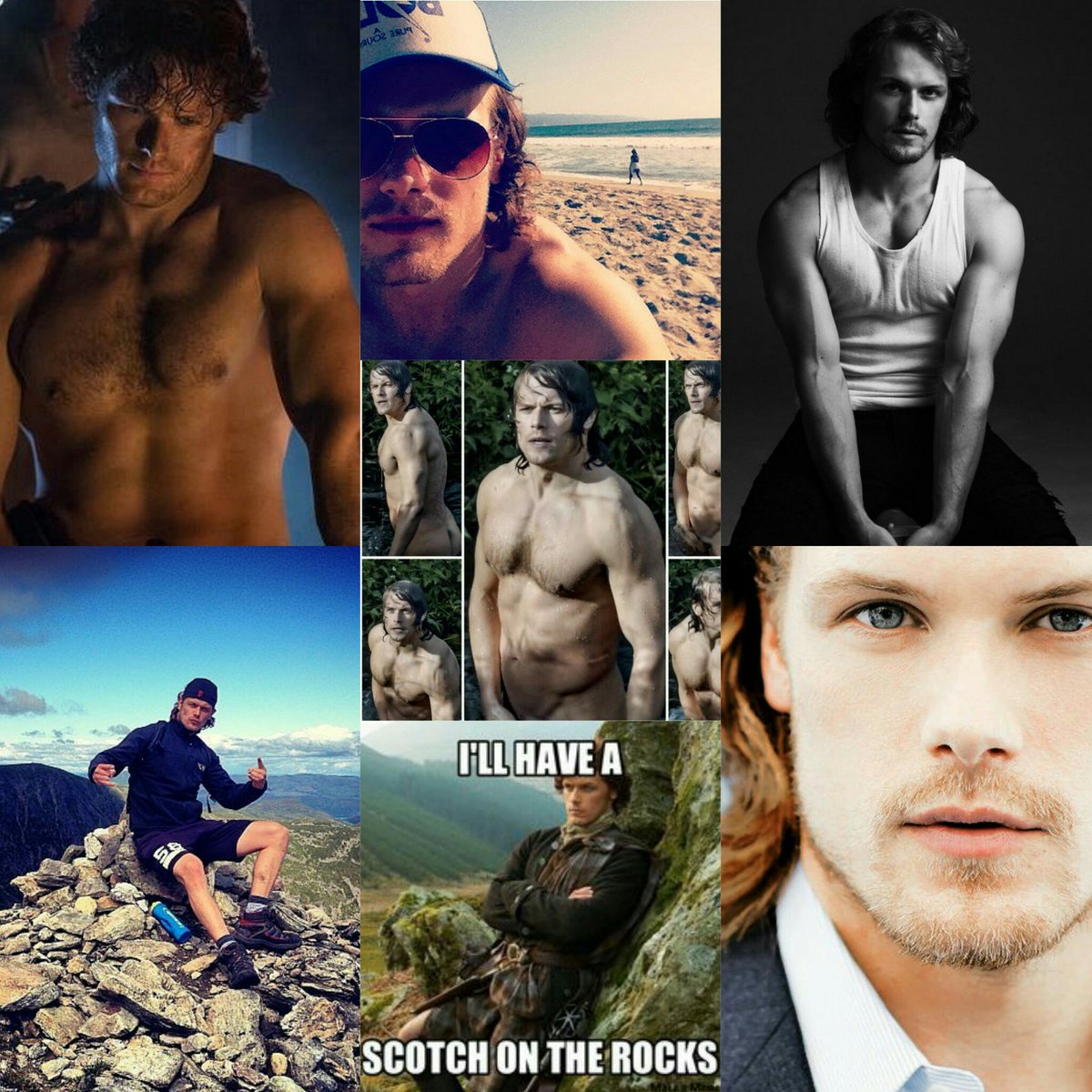 TerraGaynes's tweet photo. #toohotfortuesday
In honor of #KissAGingerDay, here is Sam Heughan. #Scottish native + star of the series #Outlander https://t.co/dTOtDwI1vw