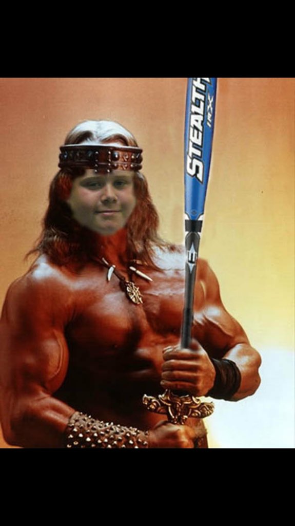 When you're ready to go slay dragons but you can't because it's almost baseball season ⚾️ <a href="/DriscollCullen/">Cullen Driscoll</a>