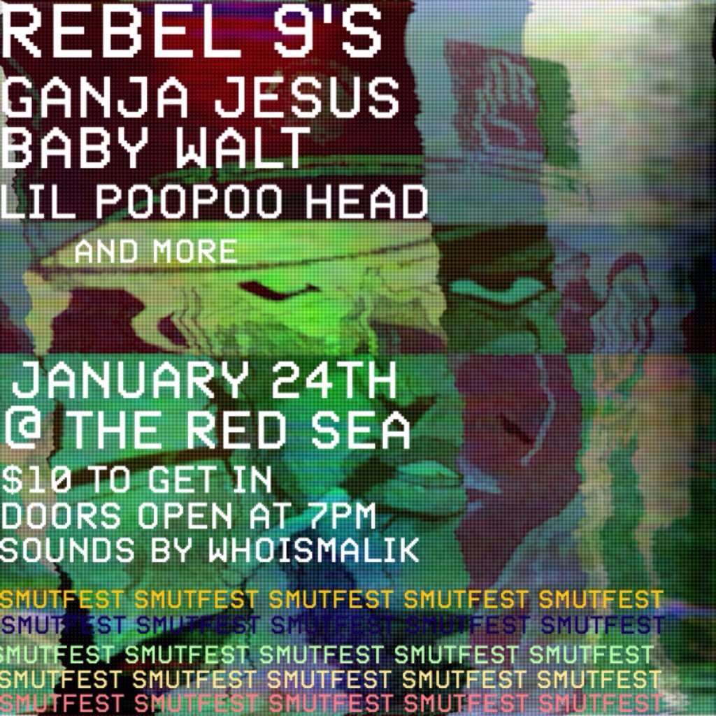 LILPOOPOOHEAD's tweet photo. sauceyybaby bout to t up 💨“@kingtheminoru: REBEL 9S - SMUTFEST
$10
RED SEA
!DOORS OPEN AT 7

BEEEEE THERE !!!!! https://t.co/FgHikSXuEN”
