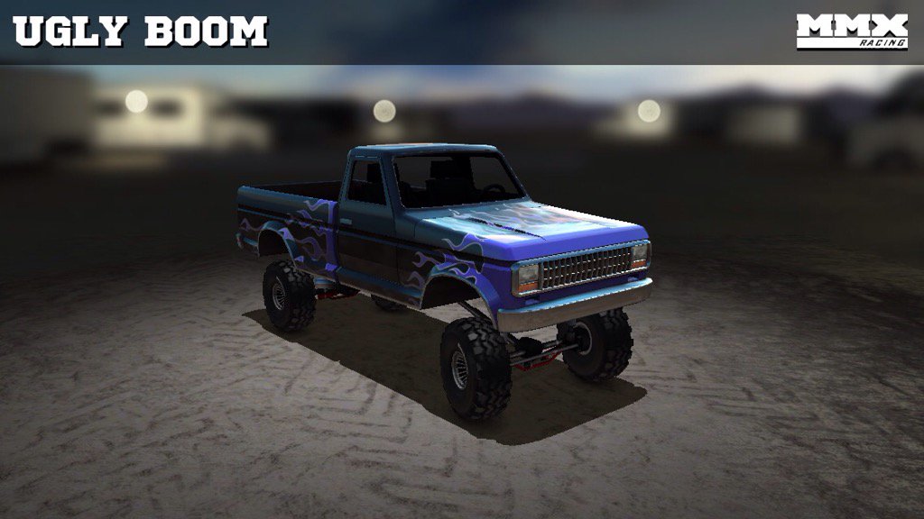 Check out my custom truck in #MMXRacing for iOS. Join me, it's free! bit.ly/mmxracing