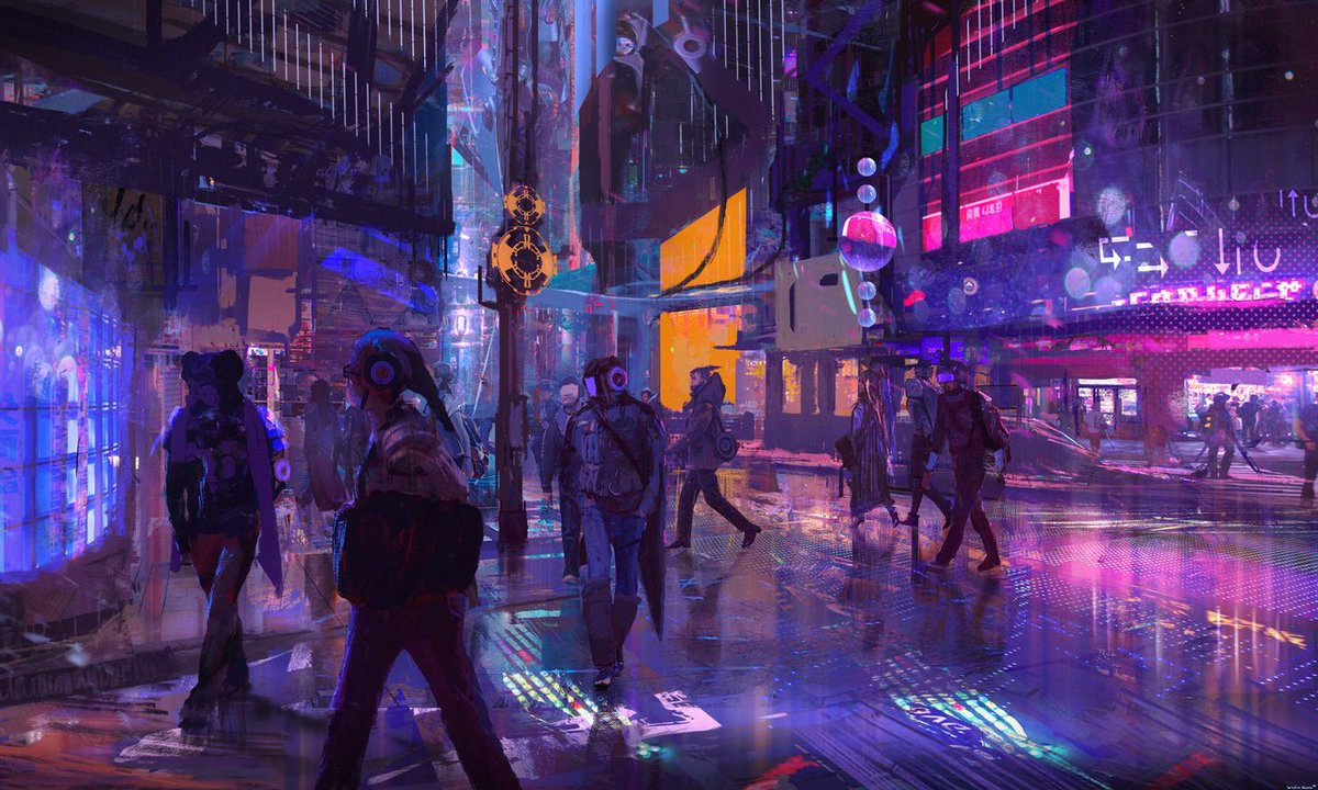 Cyberpunk Night City Video Tutorial by ZOEJUX on DeviantArt