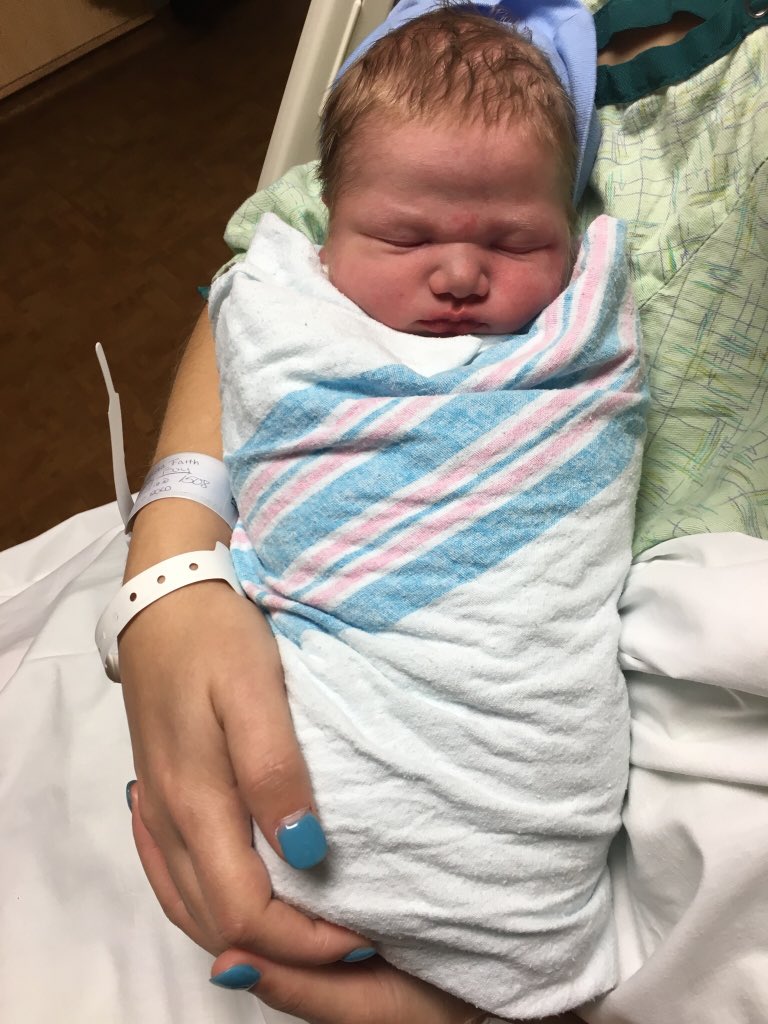 CoachSheets3's tweet photo. Well...I think the young Cooper lad has my DNA...#MiniMe #BabyFace #ChubbyCheeksCrew https://t.co/i4SBzRcWC4