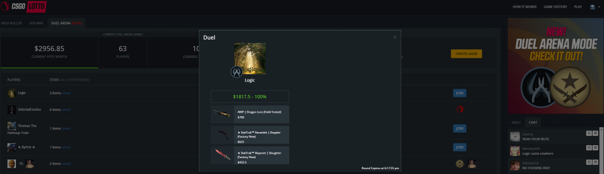 Duel arena cs go betting wins Duel arena cs go betting wins forex calgary balikbayan box