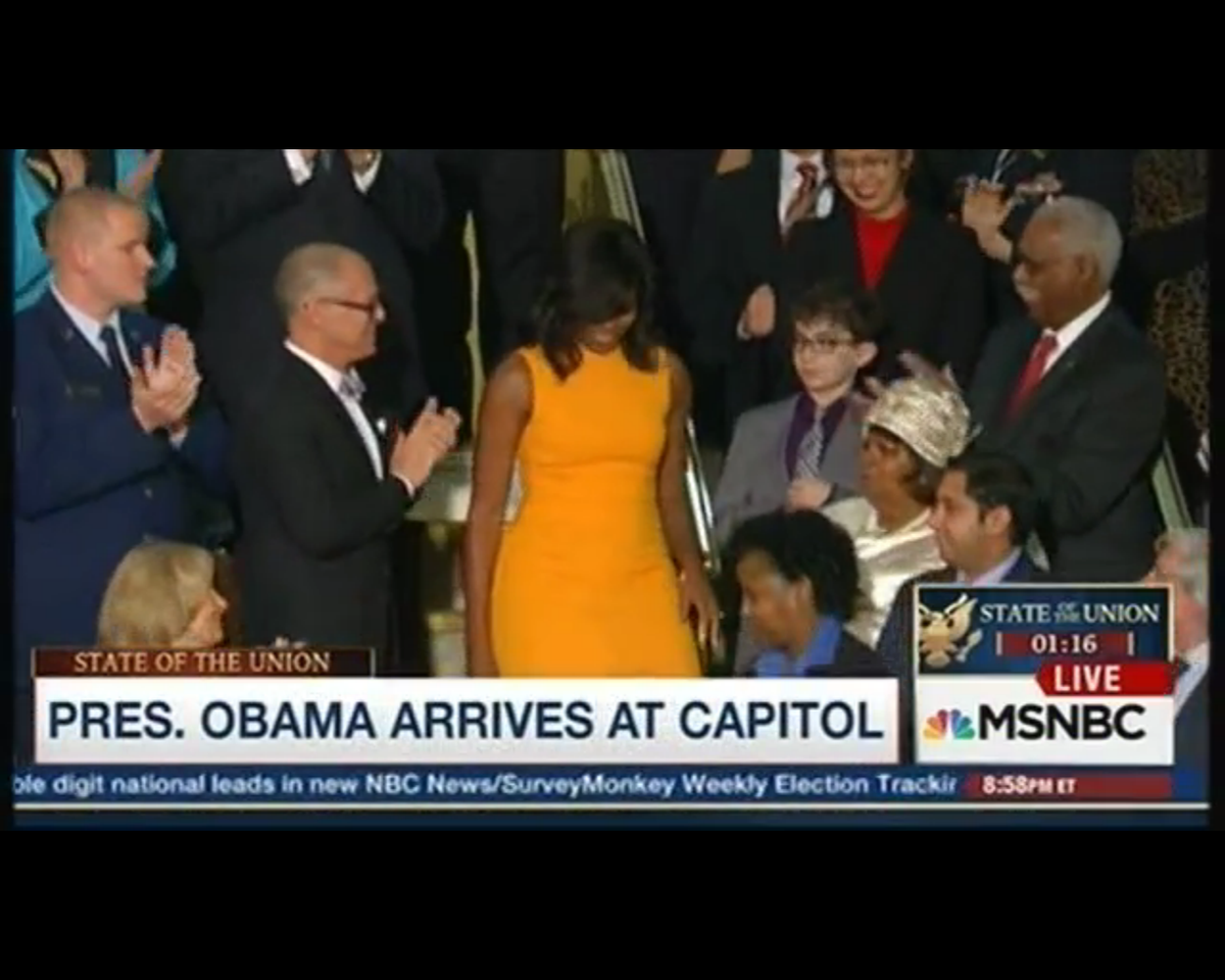fuller_derek's tweet photo. That's called #TooFineToFail! #Msnbc #SOTU16 https://t.co/h9Fy5lVBjL
