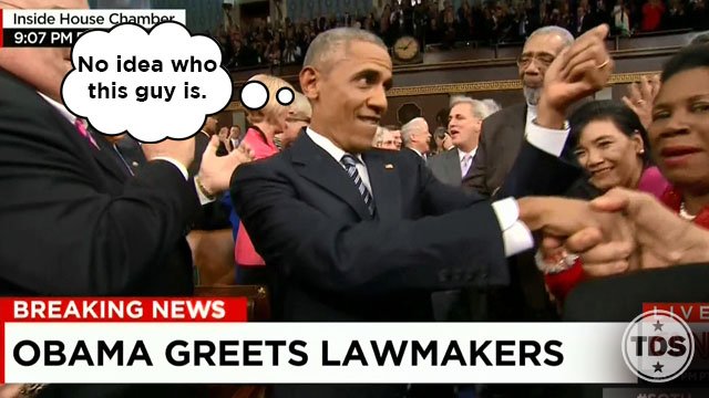 What Obama’s really thinking #SOTU