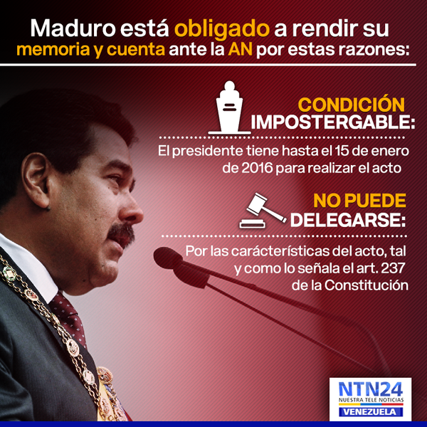 HERGtv's tweet photo. Maduro está obligado por la Constitución a rendir cuentas ante diputados de la AN https://t.co/f1YzZ3lDny https://t.co/afXlMTSvmz