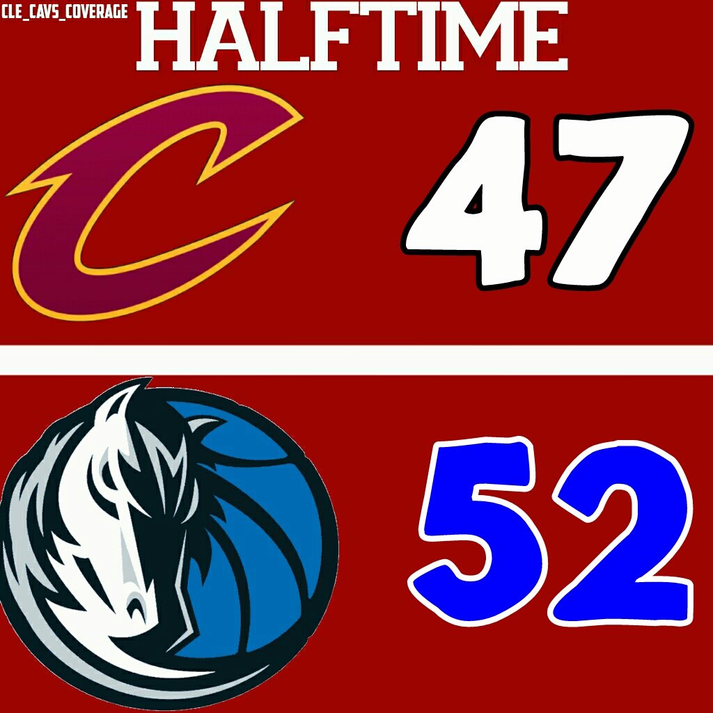 clecavscoverage's tweet photo. Cavs trail by 5 at the half!
Top Players:
LeBron 12 pts
Delly 9 pts
Love 7 pts
Irving 5 pts
Smith 5 pts
Shump 5 pts https://t.co/9p6LxCiTXj