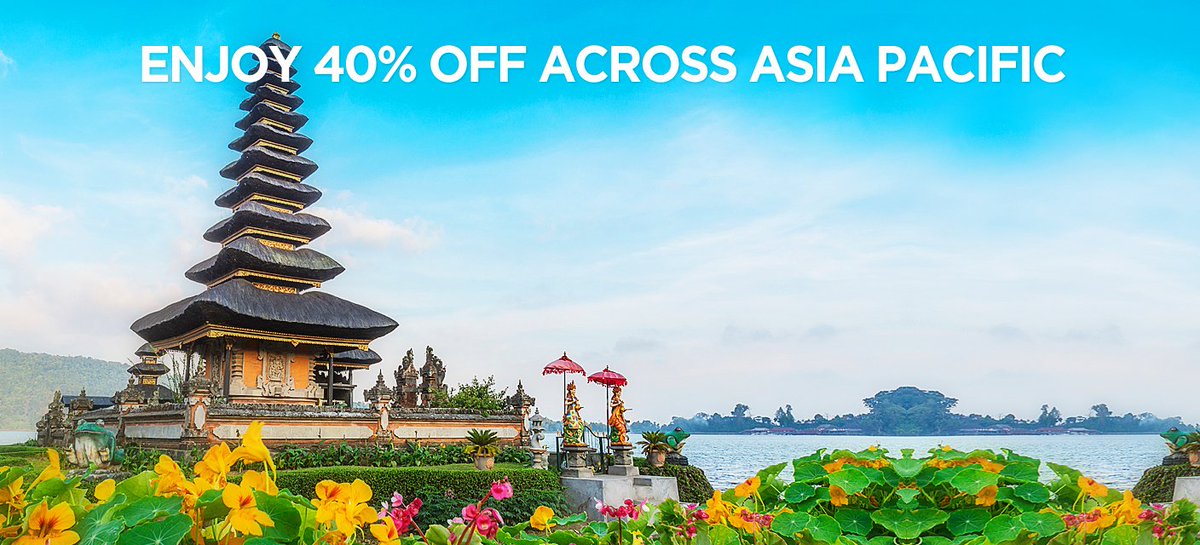 Enjoy our special offer up to 40%OFF with FREE breakfast across Asia Pacific! Find out more: bit.ly/ASPACSALE-EN