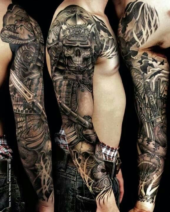 30 Best Full Sleeve Tattoo Designs And Ideas For Men 2018