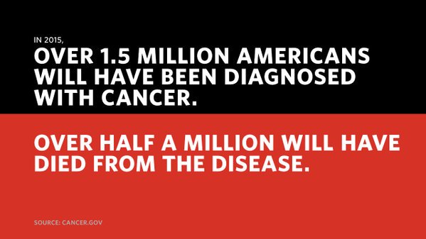 “If this disease has touched your life, I want to hear your story.” – VP Biden go.wh.gov/Cancer-Moonshot #SOTU