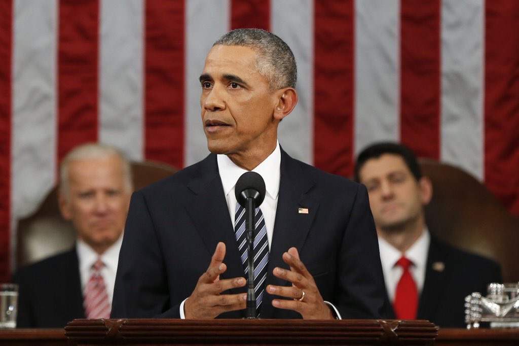 RED's tweet image. "Right now we are on track to end the scourge of HIV/AIDS, that’s within our grasp." @POTUS #SOTU