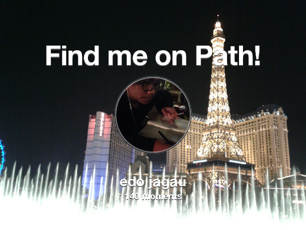 edo_skate's tweet photo. I've shared 140 memories with my friends on #Path - see them now at https://t.co/biGLuMEIIT! #thepersonalnetwork https://t.co/volgYjktgv