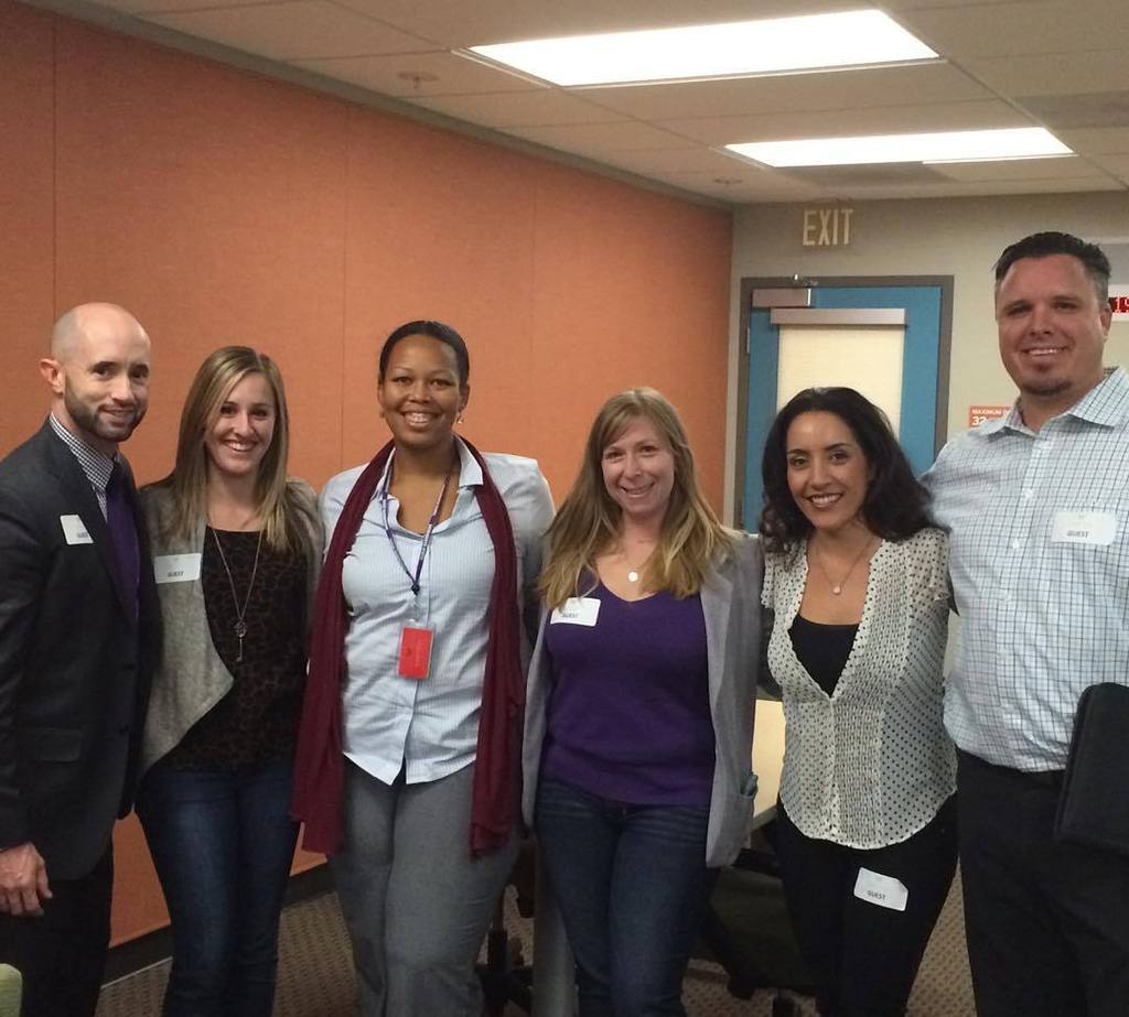 Bena, Emily and a few 6° members spent the afternoon hosting mock interviews at the @monarchschool with non profit …