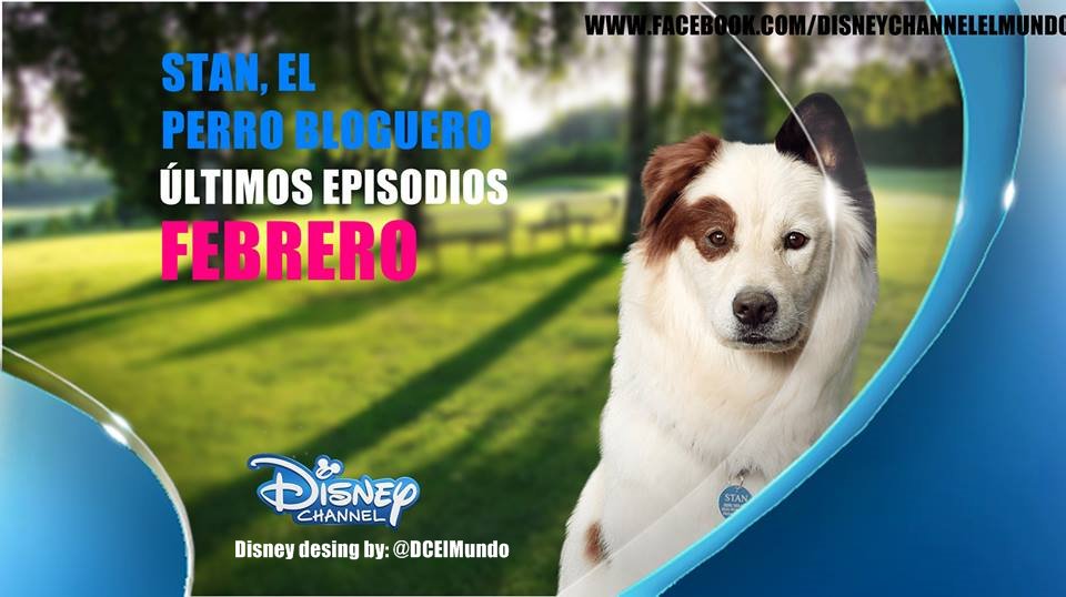 DCElMundo's tweet photo. En este 2016 llega el episodio final de #StanElPerroBloguero ¡No te lo pierdas en Disney Channel Latinoamérica!😭😱 https://t.co/jVXRR5W3rI