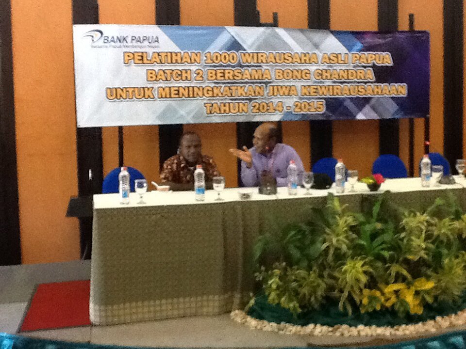 Pembinaan 1000 Wirausaha Asli Papua dimulai 2 tahun lalu, bagaimana KEMAJUAN hingga saat ini? HARUS ADA EVALUASI: