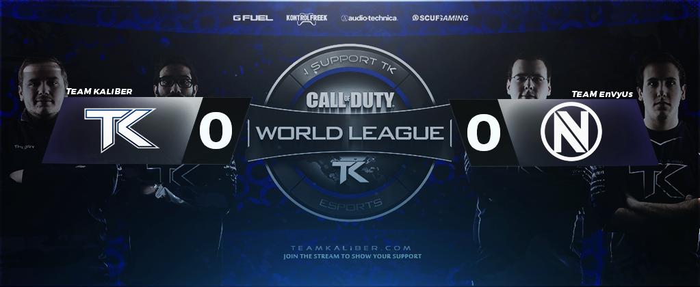 TeamKaliber's tweet image. We are up vs Team EnVyUs right now! Join the stream with your #tKAllDay support. 

twitch.tv/callofduty